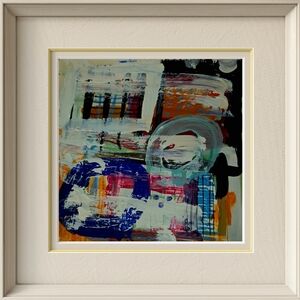 Abstract Multicolor Art - One of A Kind